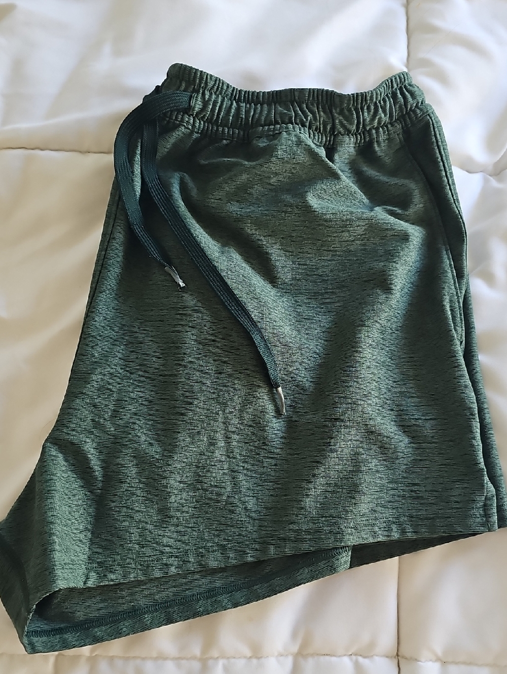 Outdoor Voices Forest Green Kids Athletic Shorts